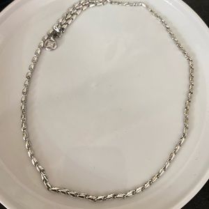 GIVENCHY SILVERTONE NECKLACE